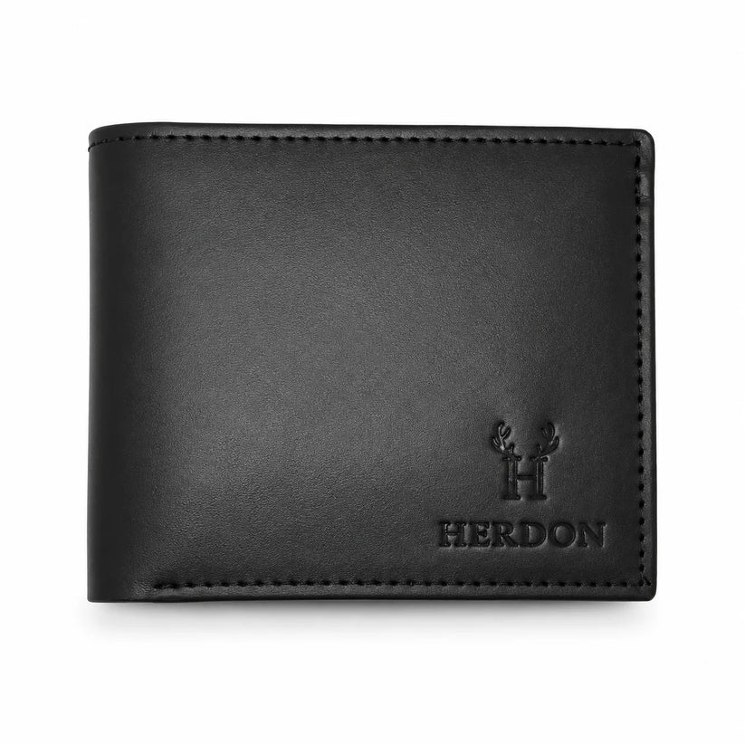 Premium Genuine Leather Wallet with Removable ID Flap