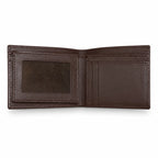 Premium Genuine Leather Wallet with Removable ID Flap