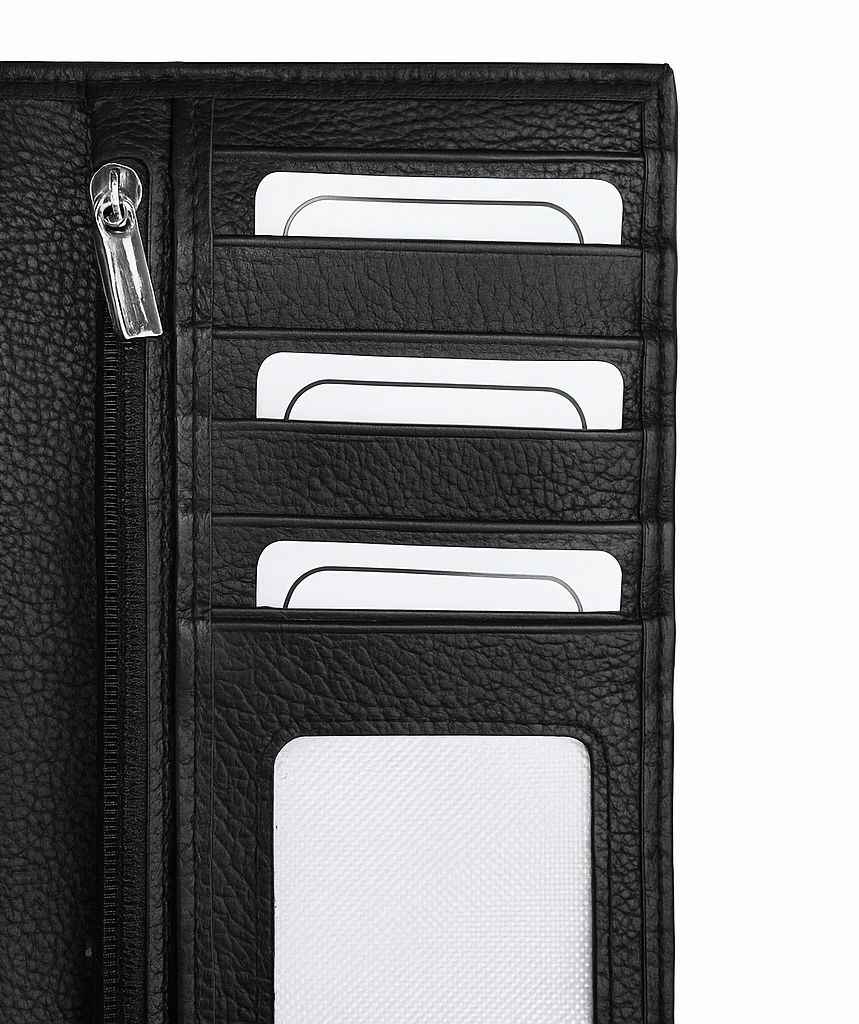 Premium Genuine Leather Long Wallet