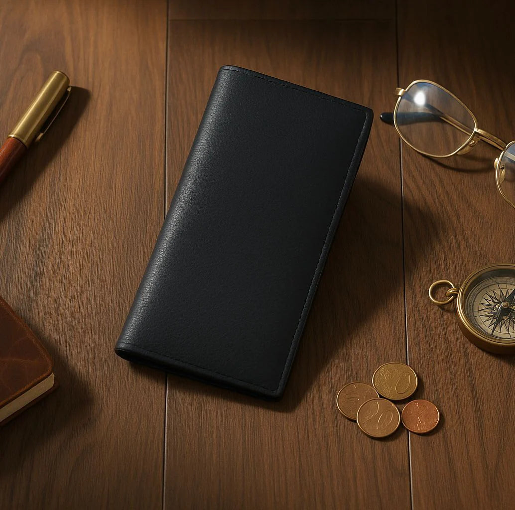 Premium Genuine Leather Long Wallet