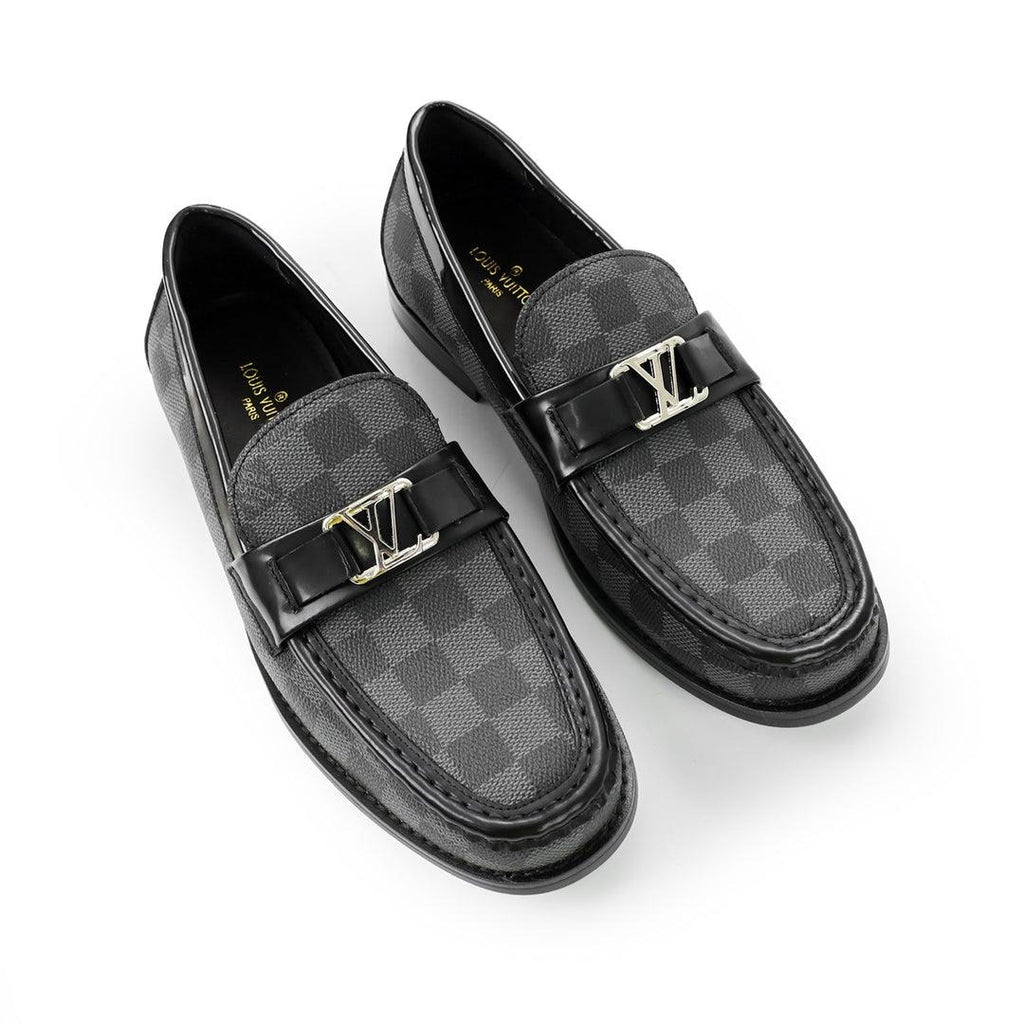 Grey Check Major Loafer