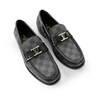 Grey Check Major Loafer