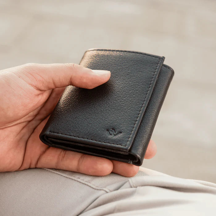Premium Buffalo Leather Trifold Wallet